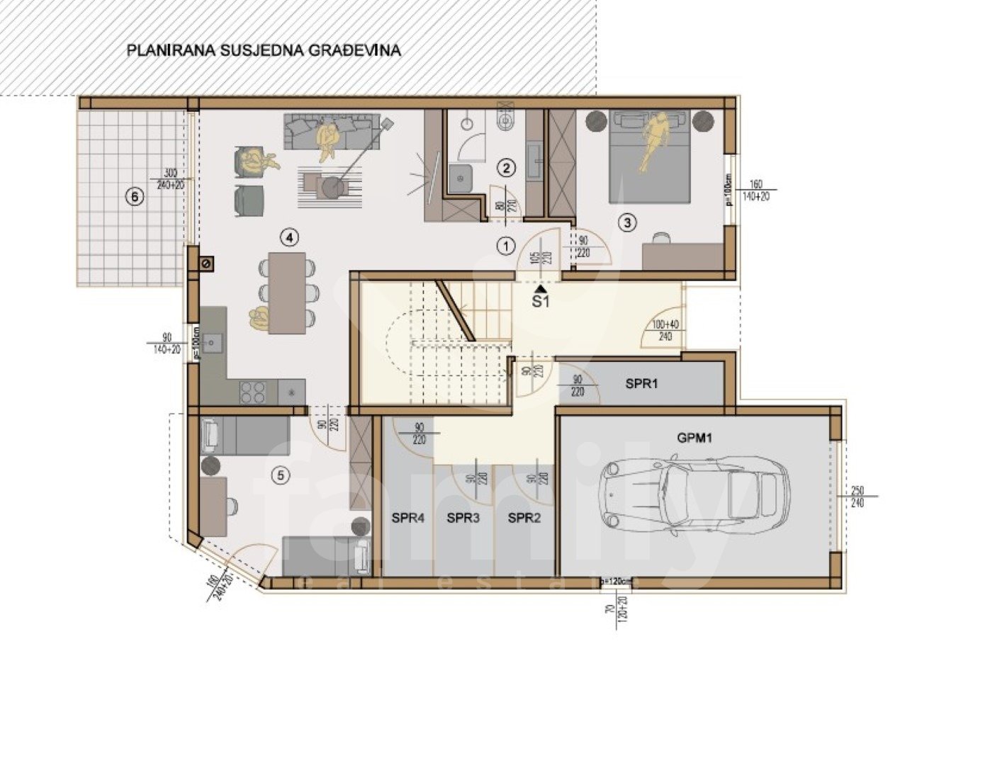 PRODAJA MODERNOG STANA U PULI - PRIZEMLJE S VRTOM