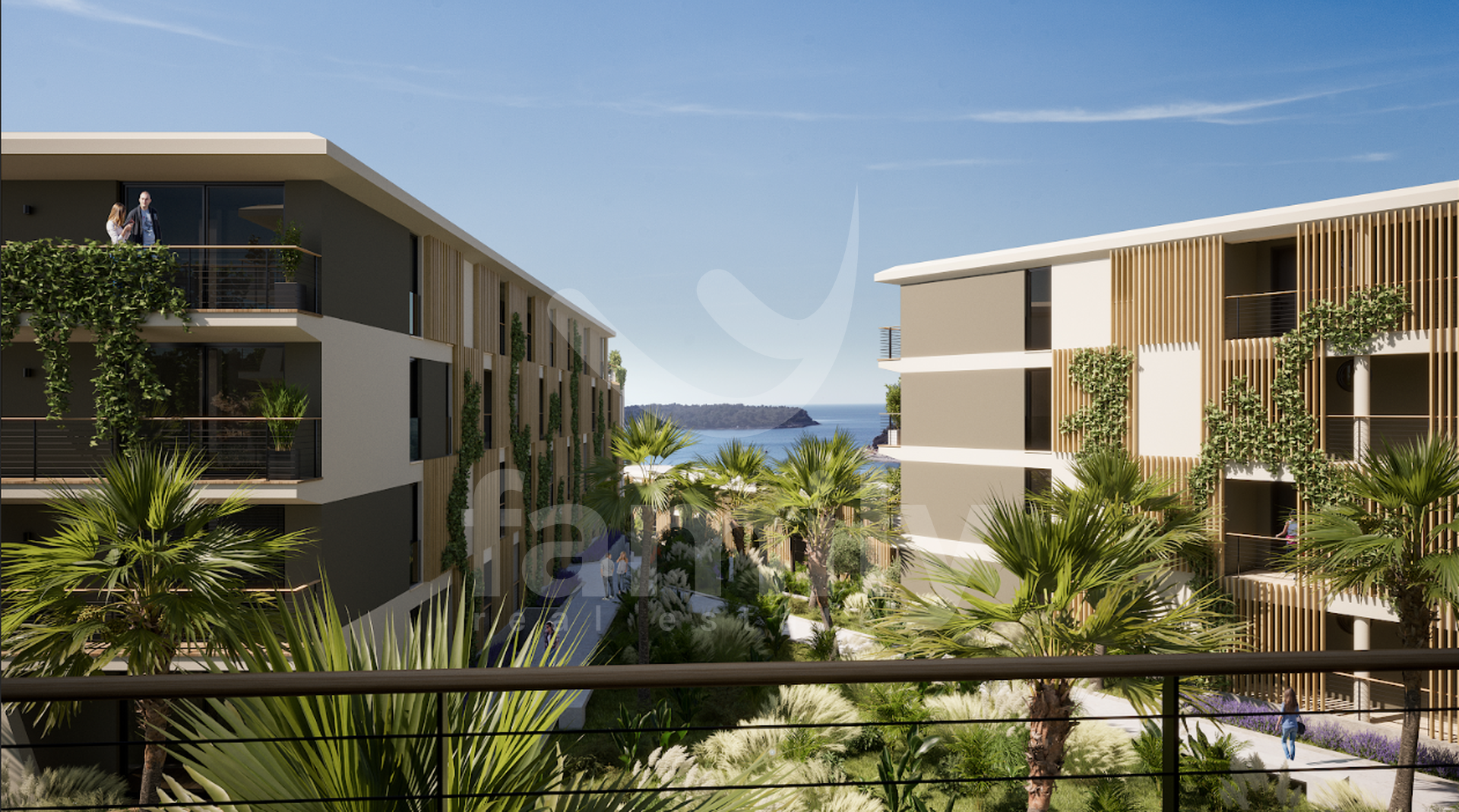 INVESTITIONSPERLE - LUXURIÖSE ERDGESCHOSSWOHNUNG 50 METER VOM MEER ENTFERNT